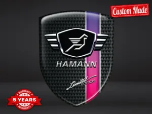 Hamann Emblema Relieve Rendimiento Máximo Estilo Pro Duradero